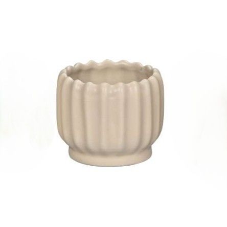 Blumentopf mini 6.5 cm in Offwithe