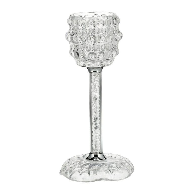 Kerzenhalter aus Glas 25 cm