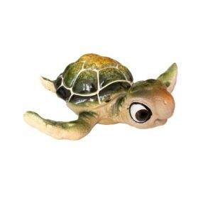 Schildkröte "Harry" am Schwimmen in Grün Schildkröte "Harry" am Schwimmen in Grün