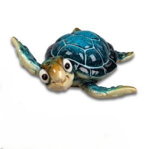 Schildkröte "Harry" am schwimmen in Blau Schildkröte "Harry" am schwimmen in Blau