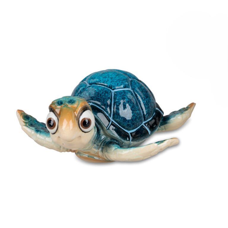 Schildkröte "Harry" in Blau 15,5 cm