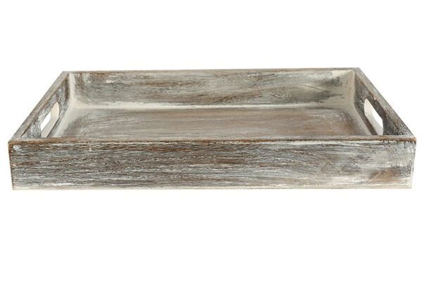 Deko-Bank aus Holz 58 cm