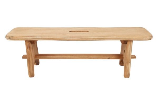 Deko-Bank aus Holz 58 cm