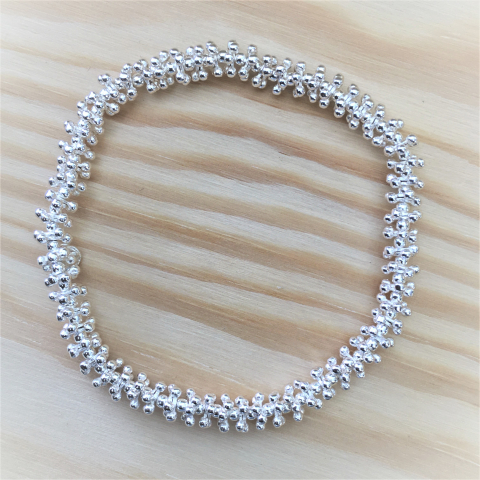 Armband aus 925 Silber elastisch