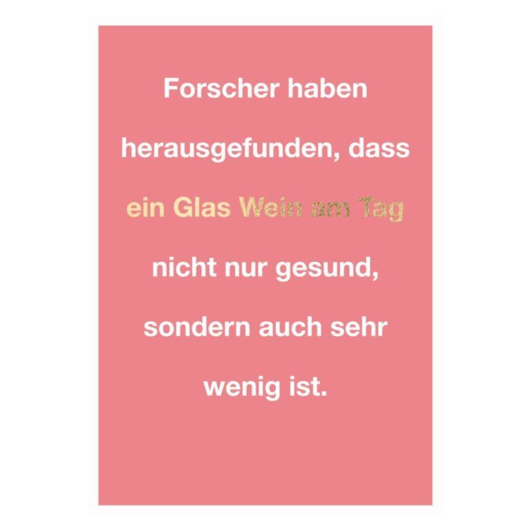 Postkarte A6 Humor: Forscher haben herausgefunden...