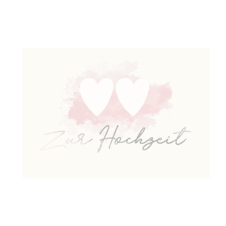 Faltkarte B6 Hochzeit: Zur Hochzeit