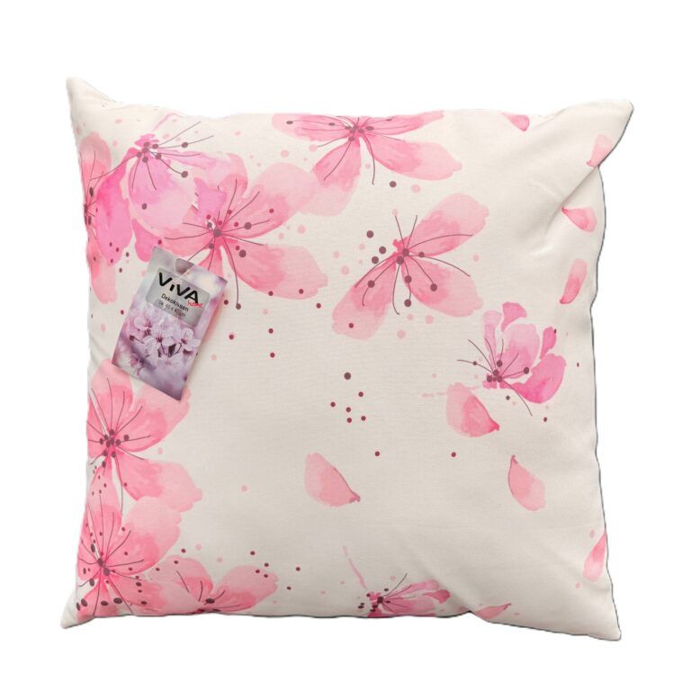Kissen Florale Blumen in pink