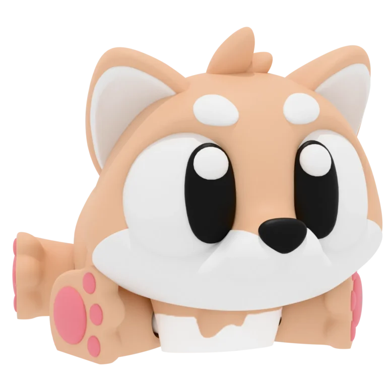 Woobly Hund Shiba Inu Kitsu