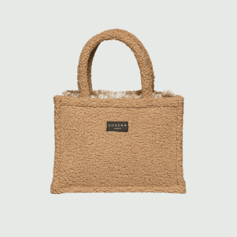 SORENA Teddy Honey Tote Bag Medium