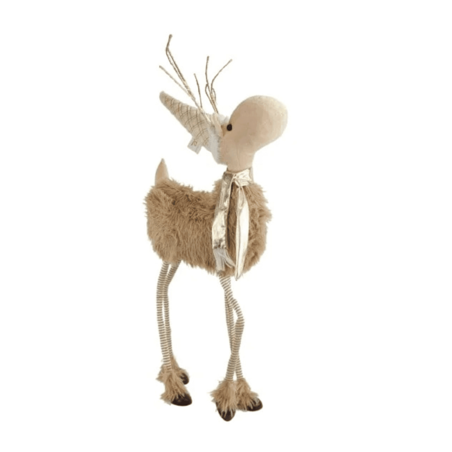 Elch Kantenhocker mit LED-Lichtern am Geweih 60 cm Elch Kantenhocker mit LED-Lichtern am Geweih 60 cm