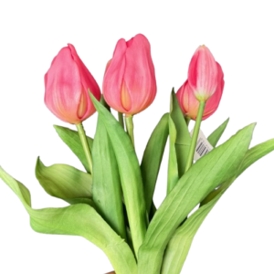 Künstliche Tulpen im Bund rosa